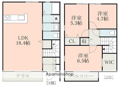 ソウジュ(3LDK/1階)の間取り写真