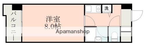トーカン大江キャステ-ル(1K/9階)の間取り写真