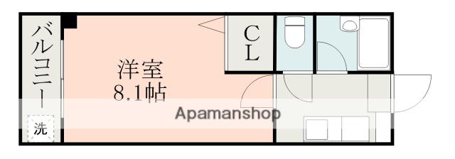 アーバンシティ21(1K/2階)の間取り写真