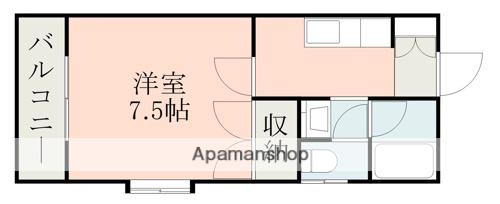 新大江プラザマンション(1K/5階)の間取り写真