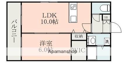 アドラブール ヴィラ(1LDK/2階)の間取り写真