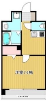 クロノス37九品寺(1K/5階)の間取り写真