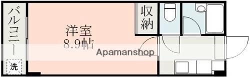 アーバンシティ21(1K/3階)の間取り写真