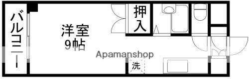 コート大江(ワンルーム/4階)の間取り写真