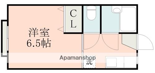 セントポーリアハイツ(1K/3階)の間取り写真