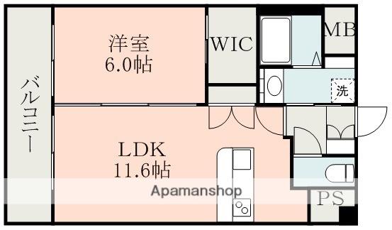 BOA SORTE(1LDK/2階)の間取り写真