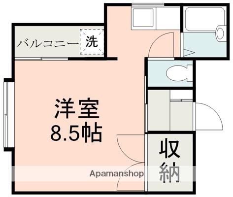 セントポーリア88(ワンルーム/1階)の間取り写真