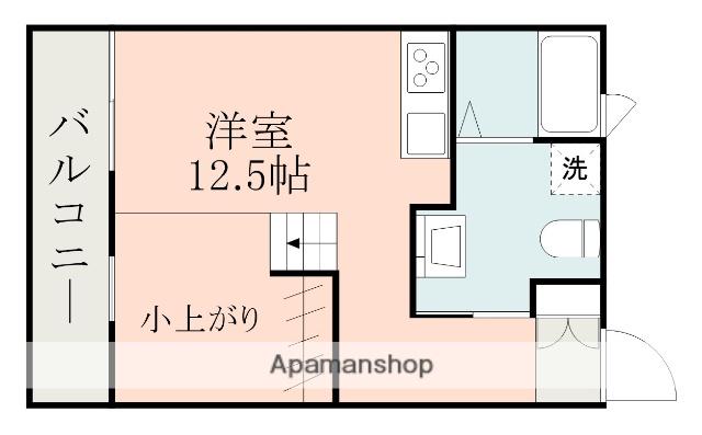 大津マンションHIKARI(ワンルーム/3階)の間取り写真