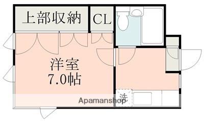 リーガルコートB(1K/4階)の間取り写真