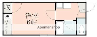 コーポ♯&♭(1K/2階)の間取り写真