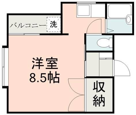 セントポーリア88(ワンルーム/3階)の間取り写真