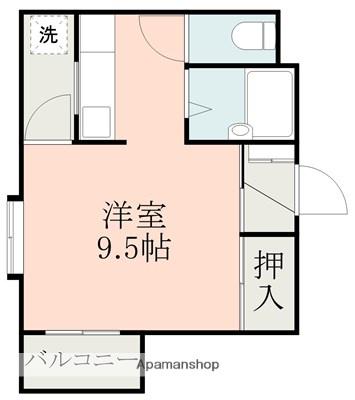 セントポーリア88(ワンルーム/3階)の間取り写真