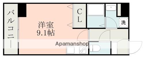 EDEN SUIZENJI STATION(ワンルーム/7階)の間取り写真