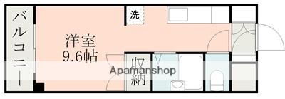 コート大江(ワンルーム/1階)の間取り写真