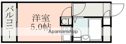 サンウイングス(ワンルーム/4階)の間取り写真