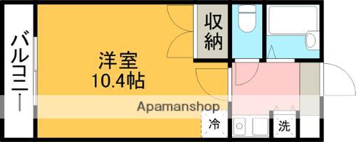 春日一番館(1K/3階)の間取り写真