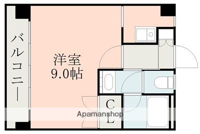 グレースマンション(ワンルーム/2階)の間取り写真