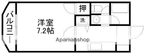 ラフォーレ27番館(1K/2階)の間取り写真