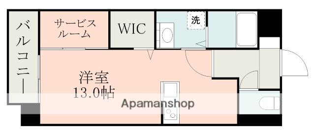 EPCOT(ワンルーム/3階)の間取り写真