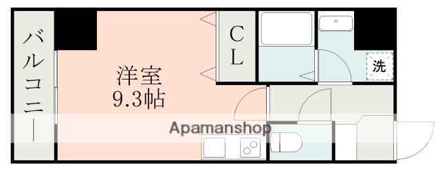 EDEN SUIZENJI STATION(ワンルーム/6階)の間取り写真