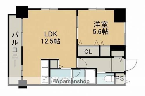 テクノマンション大津(1LDK/7階)の間取り写真