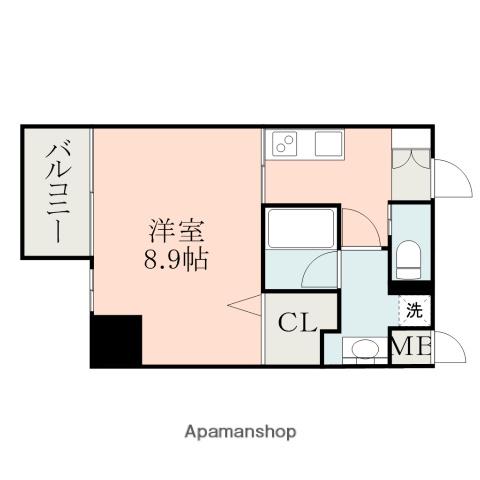 LA TOUR KASUGA(1K/10階)の間取り写真