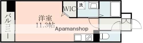 サムティ呉服レジデンス(ワンルーム/7階)の間取り写真