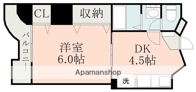 コートハイムPAL(1DK/5階)の間取り写真
