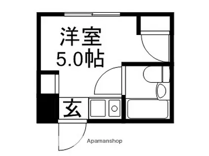 メゾンユニテ(ワンルーム/3階)の間取り写真