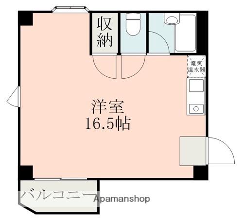 リバーサイドルミカ(ワンルーム/3階)の間取り写真