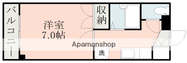 コート本荘(1K/4階)の間取り写真