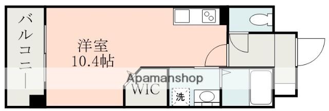 フェニックスハイツ八王寺(ワンルーム/10階)の間取り写真