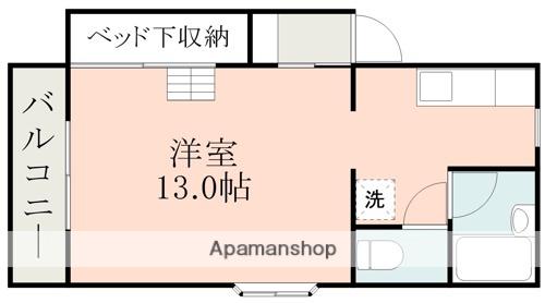 セントポーリア89(ワンルーム/2階)の間取り写真