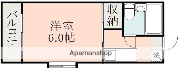 シティハイム大江(1K/3階)の間取り写真