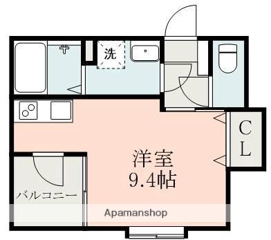 グランパレス本山(ワンルーム/5階)の間取り写真