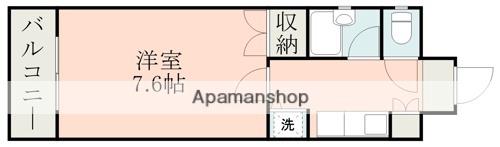 グランピアマンション迎町(1K/7階)の間取り写真