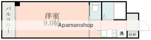 エースコーポ(1K/4階)の間取り写真