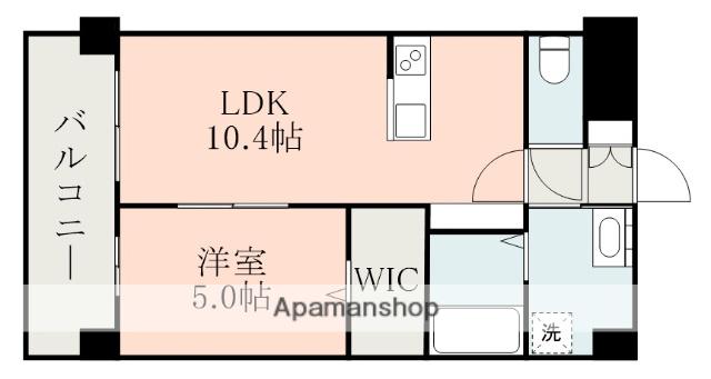 ファミーユ・エリタージュ(1LDK/1階)の間取り写真