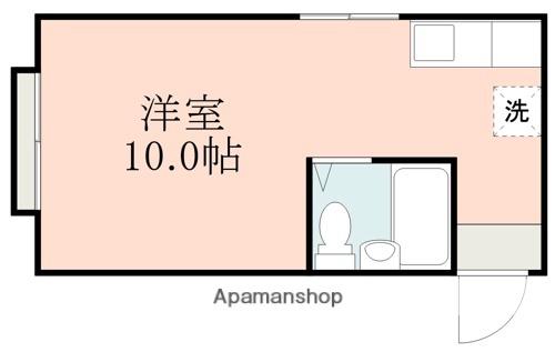 セントポーリアハイツ(ワンルーム/1階)の間取り写真