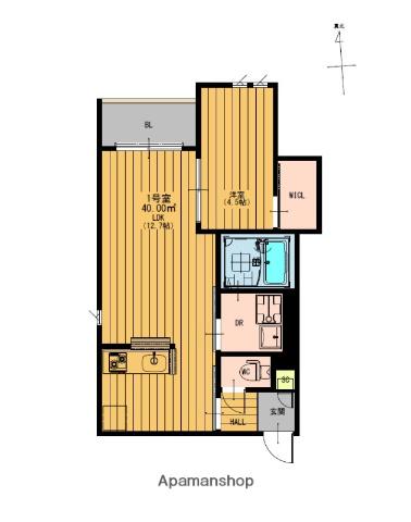 REGALEST T&H(1LDK/2階)の間取り写真