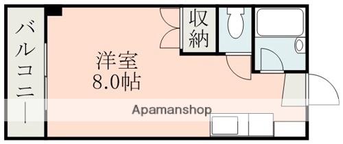 アプロード大江(ワンルーム/2階)の間取り写真