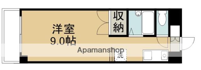 和光ビル新館(ワンルーム/3階)の間取り写真