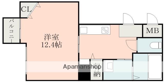 アルヴィータ新屋敷(1K/5階)の間取り写真