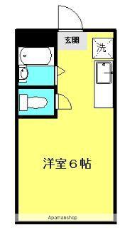 リッチハイツ90(ワンルーム/4階)の間取り写真