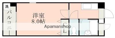アビテ水前寺(1K/3階)の間取り写真