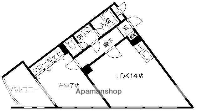 アール・ド・ヴィーヴル(1LDK/3階)の間取り写真