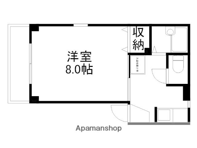 島崎ファーストハイツ(1K/1階)の間取り写真