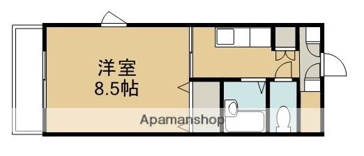 トレステーラ賀来Ⅱ(1K/5階)の間取り写真