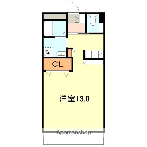 プレミール6番館(ワンルーム/3階)の間取り写真