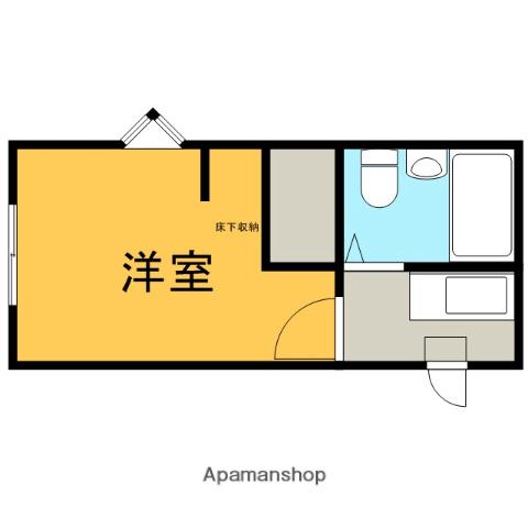 PRECIOUS桜ケ丘(ワンルーム/1階)の間取り写真